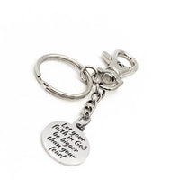 Prayer Gift, Let Your Faith In God Be Bigger Than Your Fear Keychain, Church Gifts, Big Faith Gifts, Bigger Faith, Christian Gift