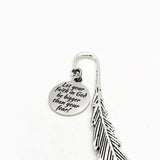 Bible Bookmark, Let Your Faith In God Be Bigger Than Your Fear Bookmark, Bible Gift, Christian Bookmark, Big Faith, Bigger Faith Charm