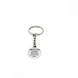 Faith Gift, Trust God, He Is Fixing The Situation You Are Worried About, Faith Keychain, Faith Charm, Faith Keychain, Christian Gifts