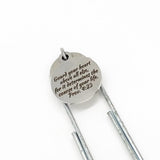 Bible Bookmark, Guard Your Heart Bookmark, Scripture Gifts, Proverbs 4 23, Christian Gifts, Charm Bookmark, Christian Bookmark, Faith Gifts