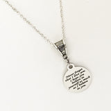 Believe In Yourself Necklace, Never Forget That I Love You Necklace, I Believe In You Necklace, Encouraging Daughter Jewelry, Wife Jewelry