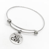 Motivation Gift, Live Today In All Caps Bracelet, Encouraging Quote, Gift For Her, Dream Big Dream, Motivating Quote, Daughter Gift