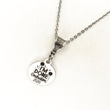 Graduation Gift, I’m Done Graduation 2020 Necklace, Graduation Necklace, Gift For Her, Daughter Gift, Granddaughter Gift, Senior Gift