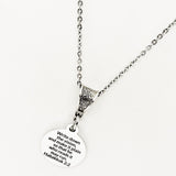 Motivation Gift, Write Down The Vision Necklace, Habakkuk 2 2, Encouraging Quote, Scripture Quote, Scripture Motivation, Scripture Gift