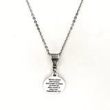 Motivation Gift, Write Down The Vision Necklace, Habakkuk 2 2, Encouraging Quote, Scripture Quote, Scripture Motivation, Scripture Gift