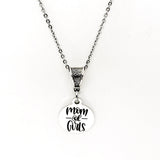 Mom Gift, Mom of Girls Necklace, Mom Jewelry, New Mom Gift, New Mother Gift, Gift For Mom, Mom Birthday, Wife Gift, Gift From Kids