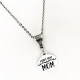 Mom Gift, I Love You Mom Necklace, Mom Jewelry, New Mom Gift, New Mother Gift, Gift For Mom, Mom Birthday, Wife Gift, Gift From Kids