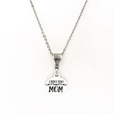 Mom Gift, I Love You Mom Necklace, Mom Jewelry, New Mom Gift, New Mother Gift, Gift For Mom, Mom Birthday, Wife Gift, Gift From Kids