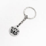 Fathers Day Gift, Super Dad Keychain, Daddy Keychain, Dad Keychain, Protective Dad Keychain, Dad Gift, Daddy Gift, Gift For Dad from Kids