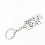 Stepmom Gift, Thank You For Being The Mom You Didn’t Have To Be, Stepmom Keychain, Gift For Stepmom, Bonus Mom Keychain