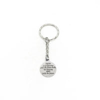 Faith Gift, Faith Is Knowing Who Holds The Future Keychain, God Holds Our Future, Faith Quote, Christian Gifts, Christian Keychain