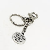 Prayer Gift, Let Your Faith In God Be Bigger Than Your Fear Keychain, Church Gifts, Big Faith Gifts, Bigger Faith, Christian Gift