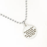 Faith Gift, Guard Your Heart Necklace, Proverbs 4 23, Christian Gift, Graduation Gift, Son Gift, Daughter Gift, Faith Jewelry