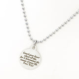 Faith Gift, Guard Your Heart Necklace, Proverbs 4 23, Christian Gift, Graduation Gift, Son Gift, Daughter Gift, Faith Jewelry