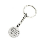 Faith Gift, When I Am Afraid, I Put My Trust In You Keychain, Psalm 56 3, Christian Keychain, Charm Keychain, Baptism Gift, Graduation