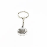 Faith Gift, Guard Your Heart Keychain, Proverbs 4 23, Faith Keychain, Christian Gift, Baptism Gift, Graduation Gift, Son Gift, Daughter Gift