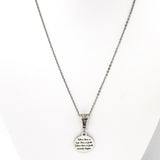 Faith Gift, Where There Is Hope, There Is Faith, Where There Is Faith, Miracles Happen Necklace, Christian Gift, Faith Necklace, Faith Quote