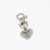 Bag Charm, Beautiful Girl You Can Do Hard Things Charm, Daughter Gift, Granddaughter Gift, Encouraging Her, Purse Charm, Graduation Gift