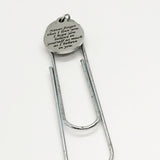 Encouraging Gift, Never Forget That I Love You Bookmark, Believe In Yourself, I Believe In You, Charm Bookmark, Paperclip Bookmark