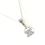Motivation Gift, Don’t Listen To What People Say Behind You Necklace, Encouragement Gift, Gift For Her, Daughter Gift, Graduation Gift