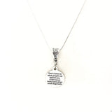 Motivation Gift, Don’t Listen To What People Say Behind You Necklace, Encouragement Gift, Gift For Her, Daughter Gift, Graduation Gift