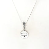 Musician Gift, When Words Fail, Music Speaks Necklace, Music Lover Gift, Musician Jewelry, Choir Member Gift, Band Member Gift, Gift For Her