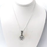 Faith Gift, Be Still And Know That I Am God Necklace, Psalm 46 10, Scripture Gift, Scripture Jewelry, Bible Verse Quote, Christian Jewelry