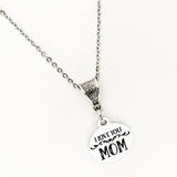 Mom Gift, I Love You Mom Necklace, Mom Jewelry, New Mom Gift, New Mother Gift, Gift For Mom, Mom Birthday, Wife Gift, Gift From Kids