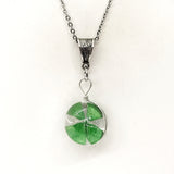 Good Luck Jewelry, Four Leaf Clover Necklace, Four Leaf Clover Pendant, 4 Leaf Clover, Good Luck Gift, Good Luck Pendant, Graduation Gift