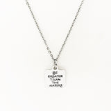 Motivating Gift, Be Greater Than The Haters Necklace, Woman Entrepreneur Gift, Business Owner Gift, Motivating Her, Direct Sales Team