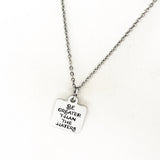 Motivating Gift, Be Greater Than The Haters Necklace, Woman Entrepreneur Gift, Business Owner Gift, Motivating Her, Direct Sales Team