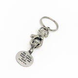 Faith Gift, Be Still And Know That I Am God Keychain, Psalm 46 10, Scripture Gift, Scripture Quote, Faith Quote, Christian Gift, Bible Verse