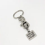 Faith Gift, Wake Up, Say A Prayer and Hustle Keychain, Christian Entrepreneur, Christian Business Owner Gift, Pray And Hustle