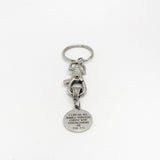 Scripture Gift, I Can Do All Things Through Christ Who Strengthens Me Keychain, Philippians 4 13, Scripture Quote, Bible Verse Gift