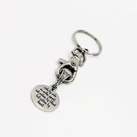 Best Friend Gift, Side By Side Or Miles Apart, Not Sisters By Blood But Sisters By Heart Keychain, Best Friend Keychain, Sister In Law Gift