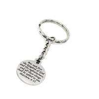 Scripture Gift, Seek First The Kingdom Of God Keychain, Matthew 6 33, Seed God First, Faith Gift, Scripture Quote, Scripture Keychain