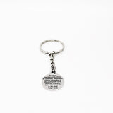 Scripture Gift, Be Steadfast In The Work Of The Lord Keychain, 1 Corinthians 15 58, Scripture Quote, Bible Verse Gift, Christian Gifts