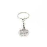 Scripture Gift, Be Steadfast In The Work Of The Lord Keychain, 1 Corinthians 15 58, Scripture Quote, Bible Verse Gift, Christian Gifts