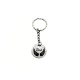 Dad Memorial Gift,  Dad Angel Wings Keychain, Remembering Dad, Dad Is My Angel, Daddy Memories, Dad Keychain, Sympathy Gift, Dad Death