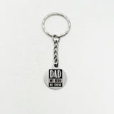 Fathers Day Gift, Dad My Hero My Friend Keychain, Dad Keychain, Dad Gift, Dad Birthday, New Dad Gift, Daddy Gift, Gift For Dad from Kids