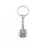 Fathers Day Gift, Dad My Hero My Friend Keychain, Dad Keychain, Dad Gift, Dad Birthday, New Dad Gift, Daddy Gift, Gift For Dad from Kids