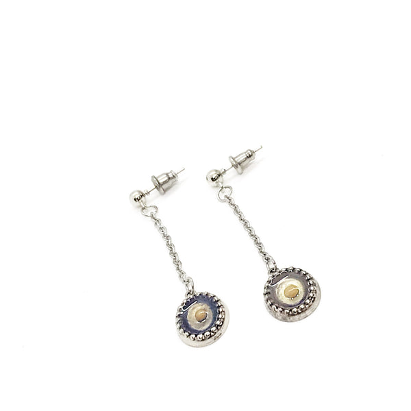 Mustard Seed Drop Dangle Earrings,  Oval Mustard Seed Jewelry, Matthew 17 20, Mustard Seed Faith Jewelry, Scripture Gifts