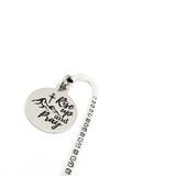 Faith Gift, Rise Up And Pray Bookmark, Charm Bookmark, Faith Quote, Christian Gift, Christian Quote, Bible Bookmark, Prayer Gift
