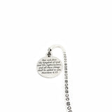 Scripture Gift, Seek First The Kingdom Of God Bookmark, Matthew 6 33, Scripture Quote, Scripture Bookmark, Bible Verse Gift, Charm Bookmark