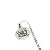 Patriotic Gift, United We Stand Bookmark, Patriotic Bookmark, Military Family Gift, Reader Gift, Charm Bookmark