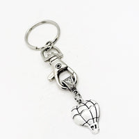 Hot Air Balloon Keychain, Hot Air Balloon Trip Gift, Hot Air Balloon Charm, Charm Keychain, Gift For Her, Gift For Him, Trip Gift