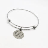 Faith Gift, When I Am Afraid, I Put My Trust In You Bracelet, Psalm 56 3, Faith Jewelry, Christian Gift, Faith Quote, Gift For Her