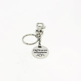Faith Gifts, Faith Can Move Mountains Keychain, Faith Quotes, Mustard Seed Faith, Matthew 17 20, Scripture Keychains, Scripture Quotes