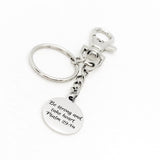Faith Gifts, Be Strong And Take Heart Keychain, Psalm 29 14, Faith Quotes, Christian Gifts, Christian Quotes, Scripture Keychain