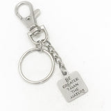 Motivation Gift, Be Greater Than The Haters Keychain, Encouragement Gift, Keep Getting Better, Keep Moving, Son Gift, Daughter Gift